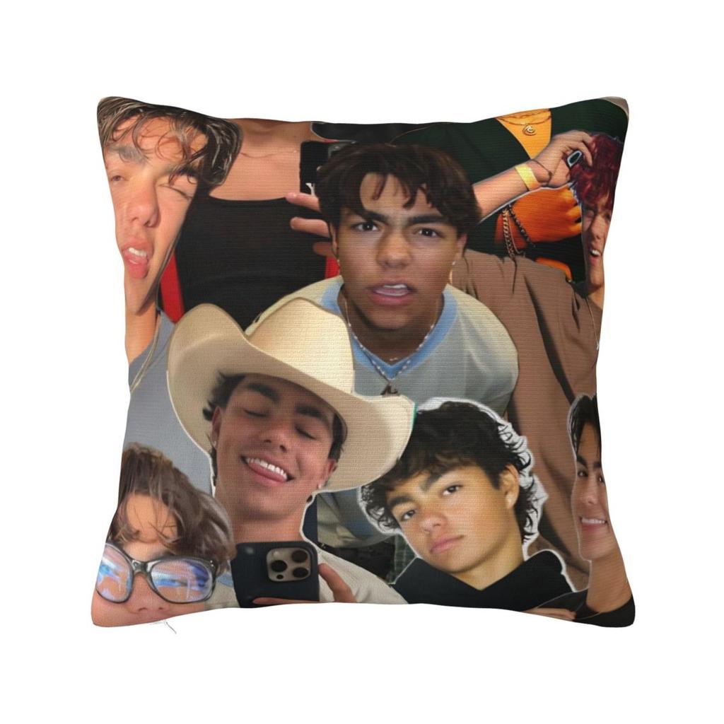Pillow Cover Malachi Barton American Actor And Singer Photo Cushion Cover Vintage Pillow Case For Living Room Chair Pillowcases