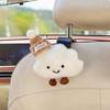 2pcs Cute Cloud Car Seat Back Hook Storage Headrest Organizer Food Bag Handbag Decoration Clothes Hanger