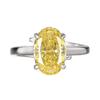 Accessories Jewelry Sets Necklaces Rings Earrings Oval Shaped High Carbon Diamonds Fashionable Women High-end