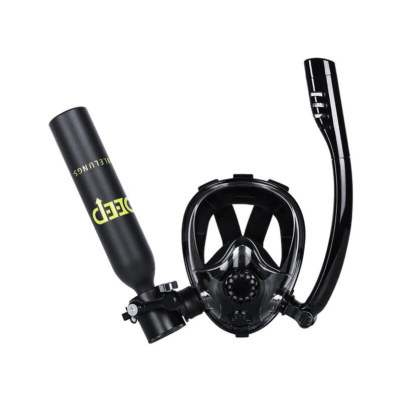 WEZHO 0.5L Mini Scuba Tank & Snorkel Mask Set
