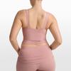 Nike X Skims Matte Dri-FIT Moisture-Wicking Square Neck Solid Sports Tank Top Women Tops TPTNK2728-HIM