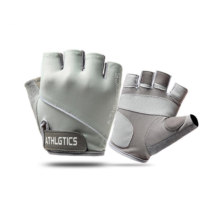 Outdoor half finger fitness gloves