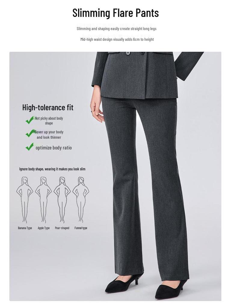 Damski profesjonalny garnitur z wyższej półki - Idealny na uczelnię, dojazdy, służbę cywilną i na rozmowy kwalifikacyjne, Doskonały jako odzież robocza na wiosnę i jesień