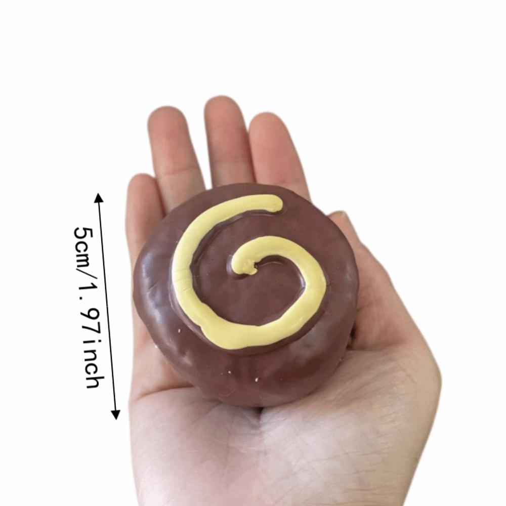 Non-bounce Handmade Ball Moldable Blocked Filled Ball Boys Girls Crunchy Swiss Roll Student Prize