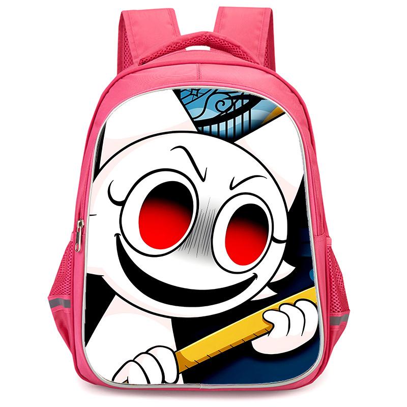 Rhythm Box Sprunki Hra Anime Batoh Studentský Školní Taška Počítačová Taška