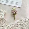 2024 New Rose Bouquet Brooch, Pastoral High-end Temperament Pin Women, Elegant Clothes Accessories