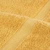 12 piece Premium Towel Set SOLUND Golden 600 g m²