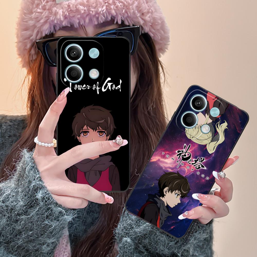 Anime Game Tower of God Phone Case for Xiaomi Redmi Note 14 13 12 11 S Pro Plus 4G 5G Colorful Printing Cover Cellphones Luxury
