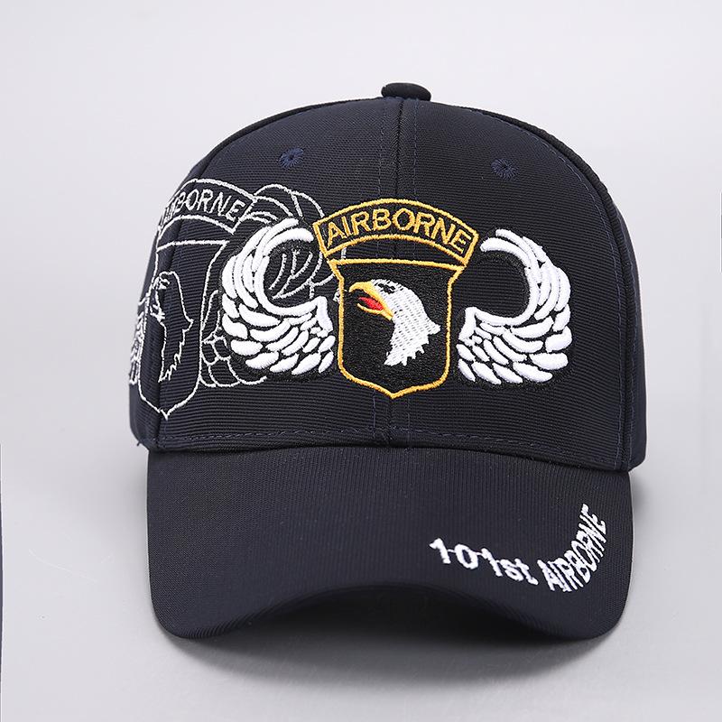 Personalized Embroidery Baseball Cap Three-dimensional Letter Eagle Curved Brim Breathable Cap Batch