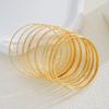 10pcs Fashion Star Heart Pattern Open Bangle Set For Women Geometric Multi-Element Design Bracelets Daily Wear Vacation Jewelry