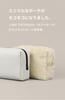 Fluff Accessory Pouch with Cosmetic Fluffy Faux Fur [aso] Pouch, Large, Gusset, Pouch, (Off-White, Large) Se-fp280-ow-l