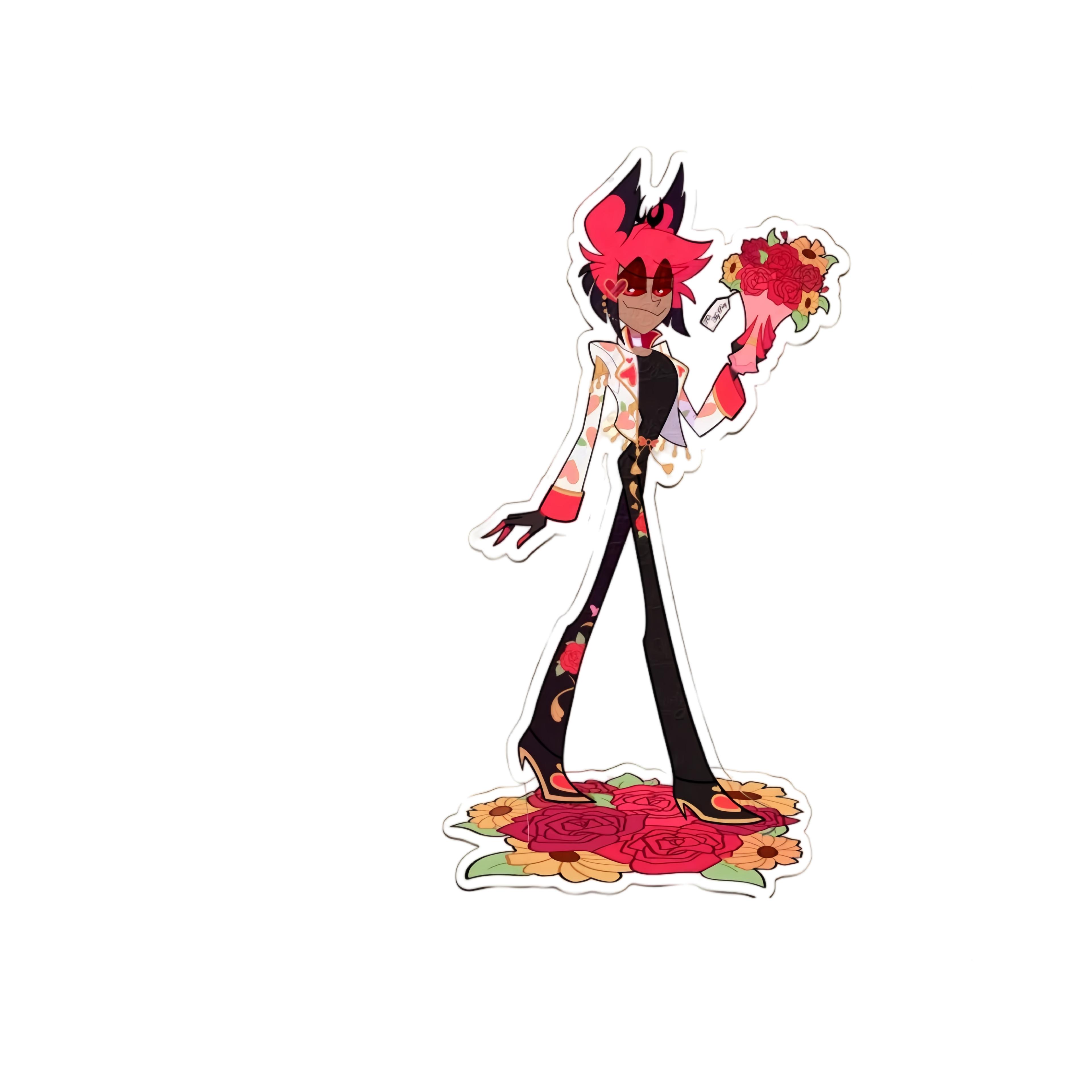 

15CM Acrylic Standee Vox Alastor Vincent Velvet Abel Anime Peripheral Desktop Ornament Decoration Holiday Gift 15CM