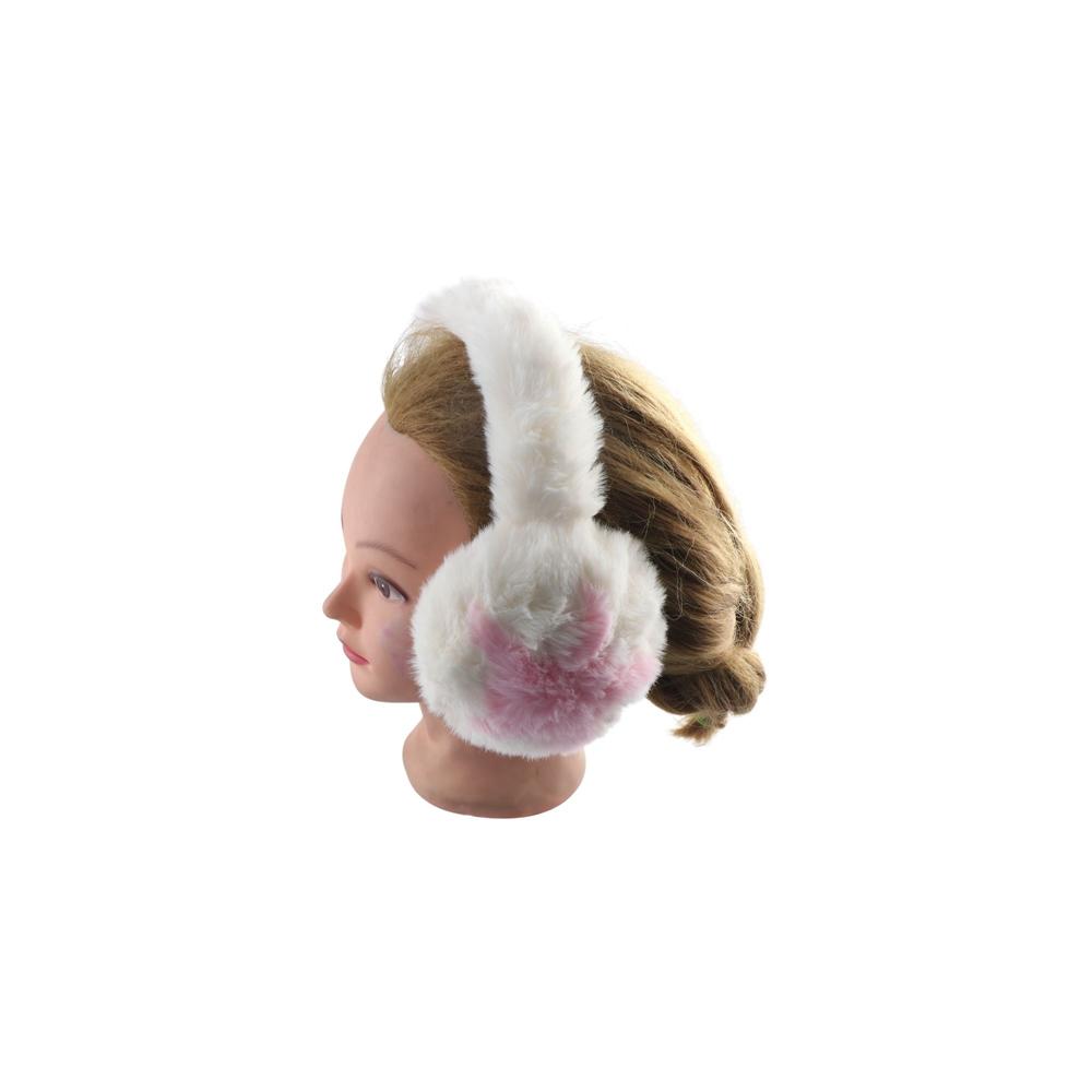 

Ear Cap Five Point Star Earmuffs Thicken Winter Ear Cover Riding Plush Earmuffs Student розовый