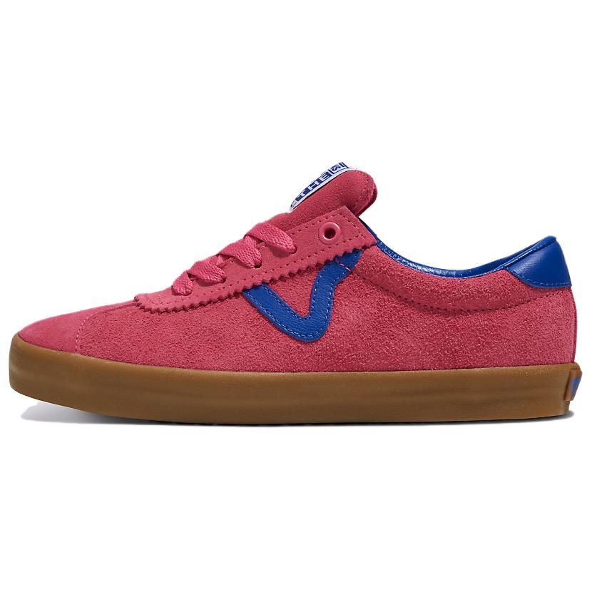 Кроссовки Vans Sport Low Унисекс Низкие Розово-Коричневые Синие VN000CQRCHL 35