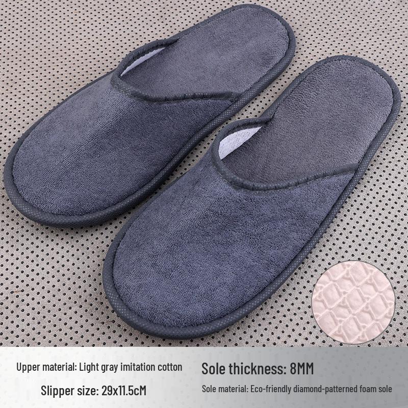Disposable Non-slip Slippers for Hotels, B&Bs, and Beauty Salons