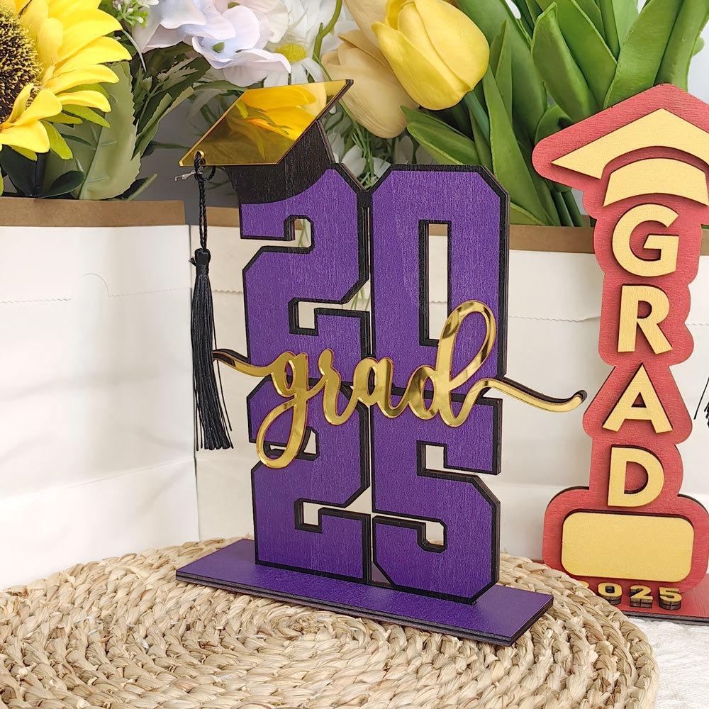 Festival 2025 Graduation Sign Handmade Graduation Desktop Decoration  Graduation Season