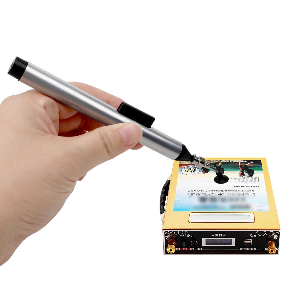 DIY WORK Solder Picker Hand Tool Set Alternative Tweezers Vacuum Suction Pen Manually Pumping IC Tool With 3 Sizes Sucking