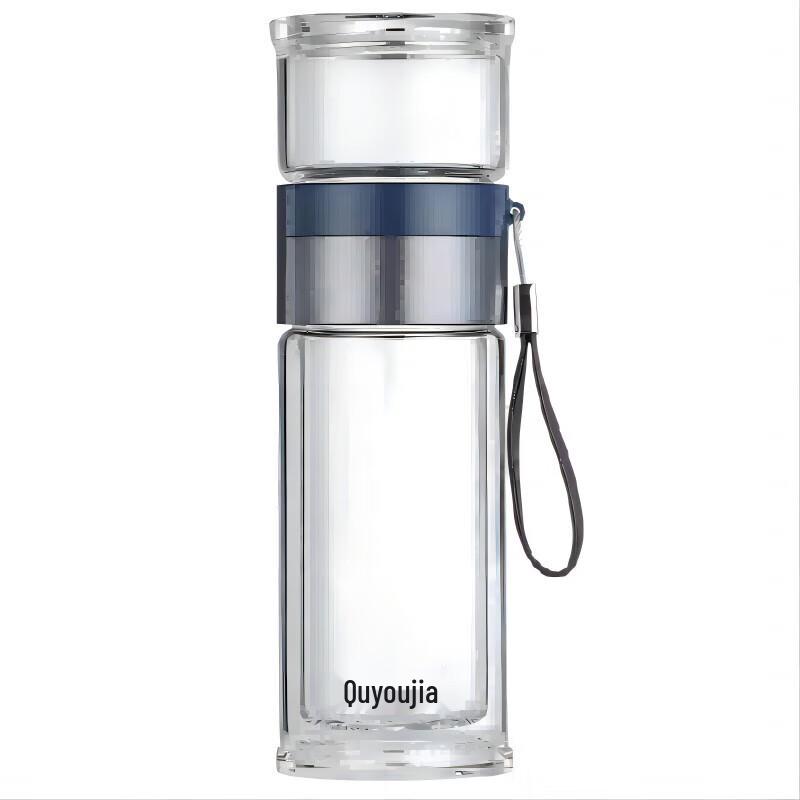 Double-Layer Glass Tea Separation Bottle