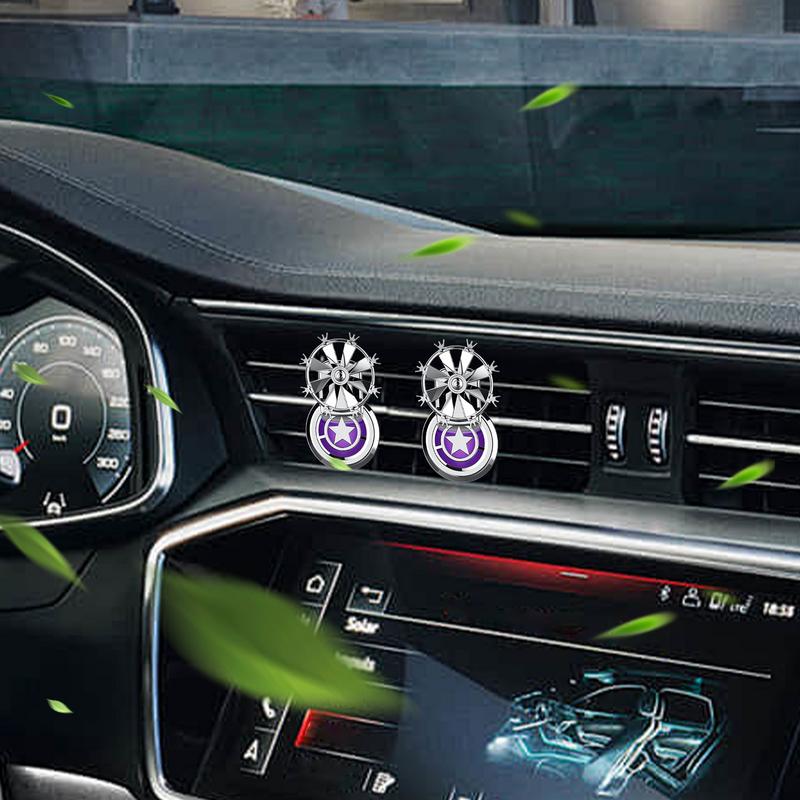 Car Diffuser Rotating Perfume Rotating Auto Air Outlet Oil Diffuser Car Interior Decor Car Odor Eliminator Air Freshener For RV