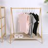Wood Clothing Rack Portable Garment Rack Wardrobe Storage Rack Clothing Storage Organizer Shelves For Entryway and Bed Room