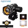 Zoomable T6 Bicycle Front Light LED Bike Headlight Rechargeable 3 Lighting Modes Lamp Cycling Flashlight MTB Accessories 7
