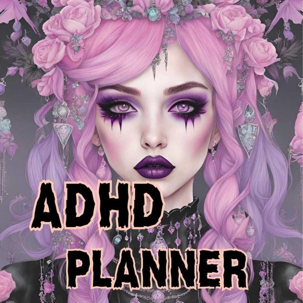 43 Page ADHD Notebook Helps Manage Plan Notebook Creative ADHD Planner  Office Supplies