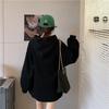 Women Letter Embroidery Casual Hoodies Sweatshirts Female Spring Loose Korean Tops Hooded Sweatshirts