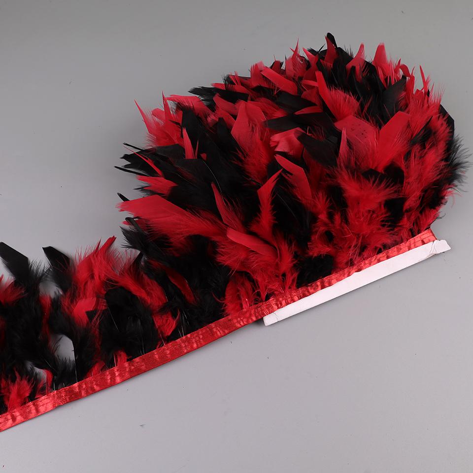 Feather10-15cm Marabou Feathers Trim DIY Wedding Turkey Feather Ribbon Crafts Sewing Clothing Party Plume Handmade Home Decor