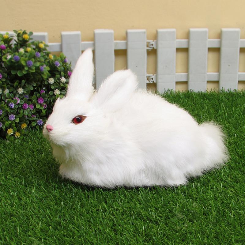 Farmhouse Plush Bunny Toy With Handcrafted Design For Home Decor And Photography Props