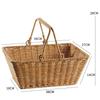 Luxury Outdoor Rattan-Style Picnic & Gift Basket