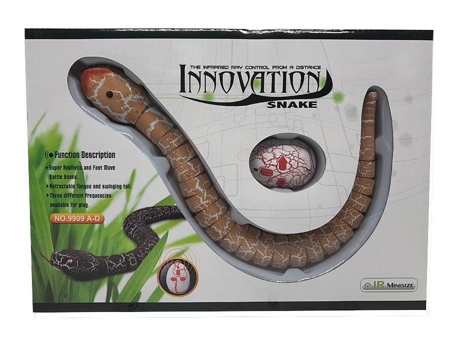 Remote Control Electric Prank Snake Toy - Simulated Rattlesnake Movement