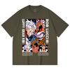 230 Gsm 100% Cotton One Piece V49 Luffy Lucci Print Unisex Heavy Cotton T Shirt