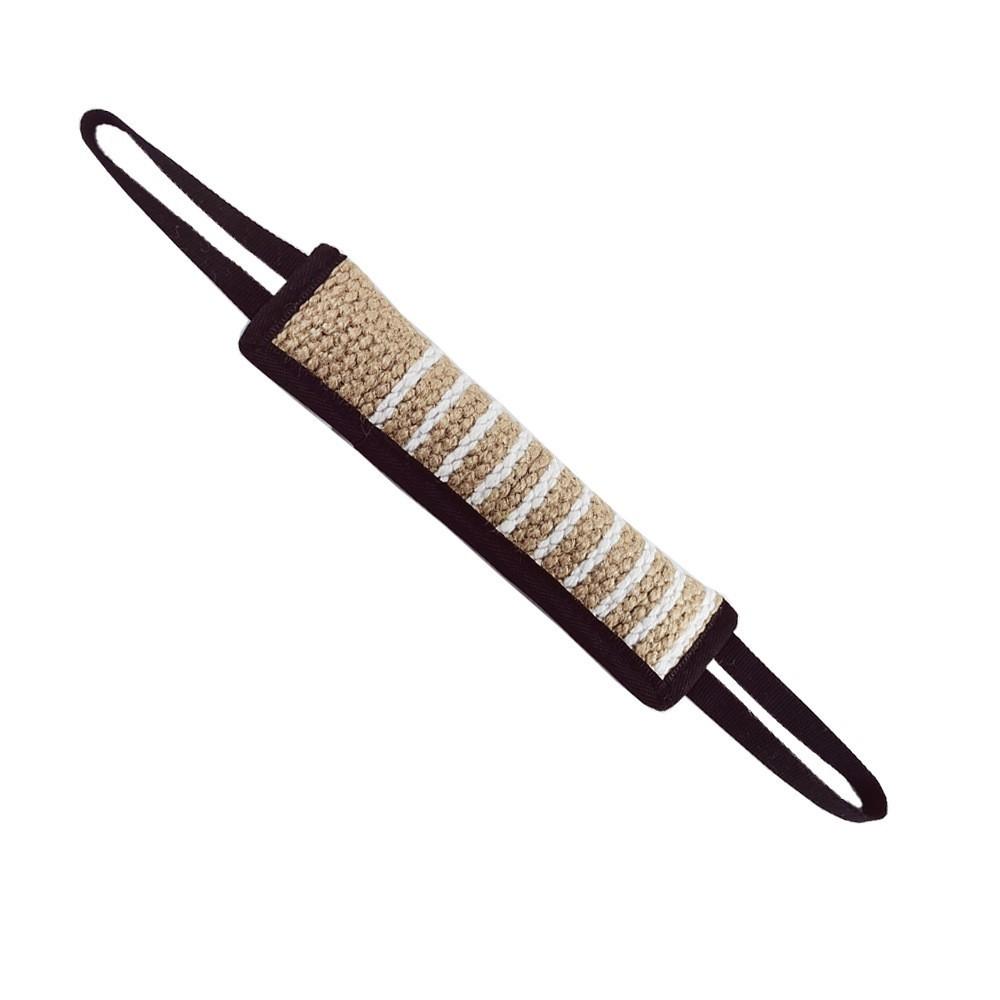 

Прорезыватель для зубов у собак Игрушка для жевания у собак Подушка для укусов у джута Жевательная игрушка Апорт для дрессировки щенков Интерактивная игра Принадлежности для жевания зубов у собак чёрный