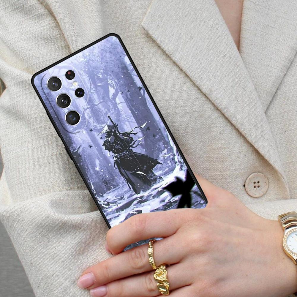 Japan Samurai Ninja Ronin Cell Phone Case for Samsung Galaxy S26 Ultra S25 S24 S23 S22 S21 S20 Note10 Cover