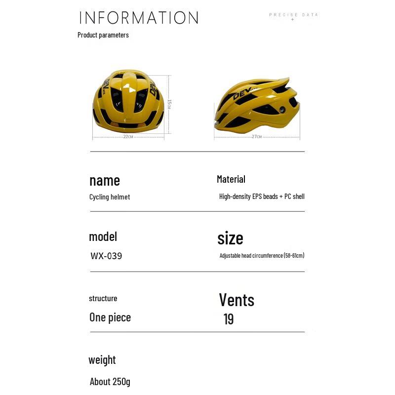 Lishi Integrated Cycling Helmet
