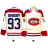 Mens Vintage Ice Hockey Jersey With Embroidered Number 14 Suzuki Caufield NHL Style Cotton Blend Team Uniform