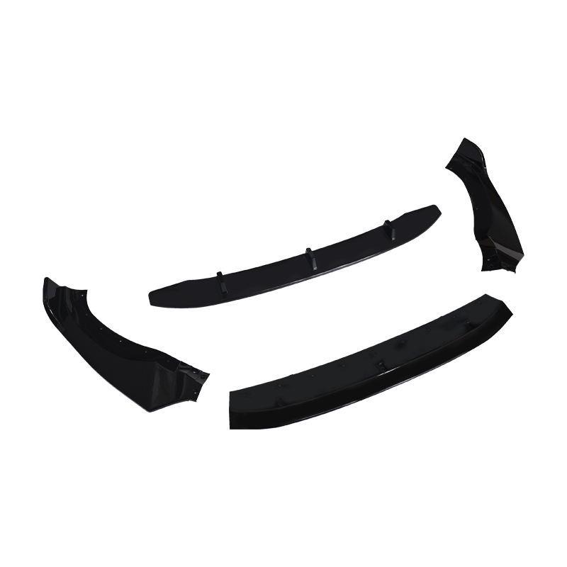 BMW X3 G01 Black Warrior Front Lip Kit, 4-Piece, ABS Material, 2017-2021 Model.