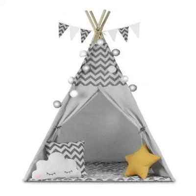 Cotton Tepee Tent - Zigzag