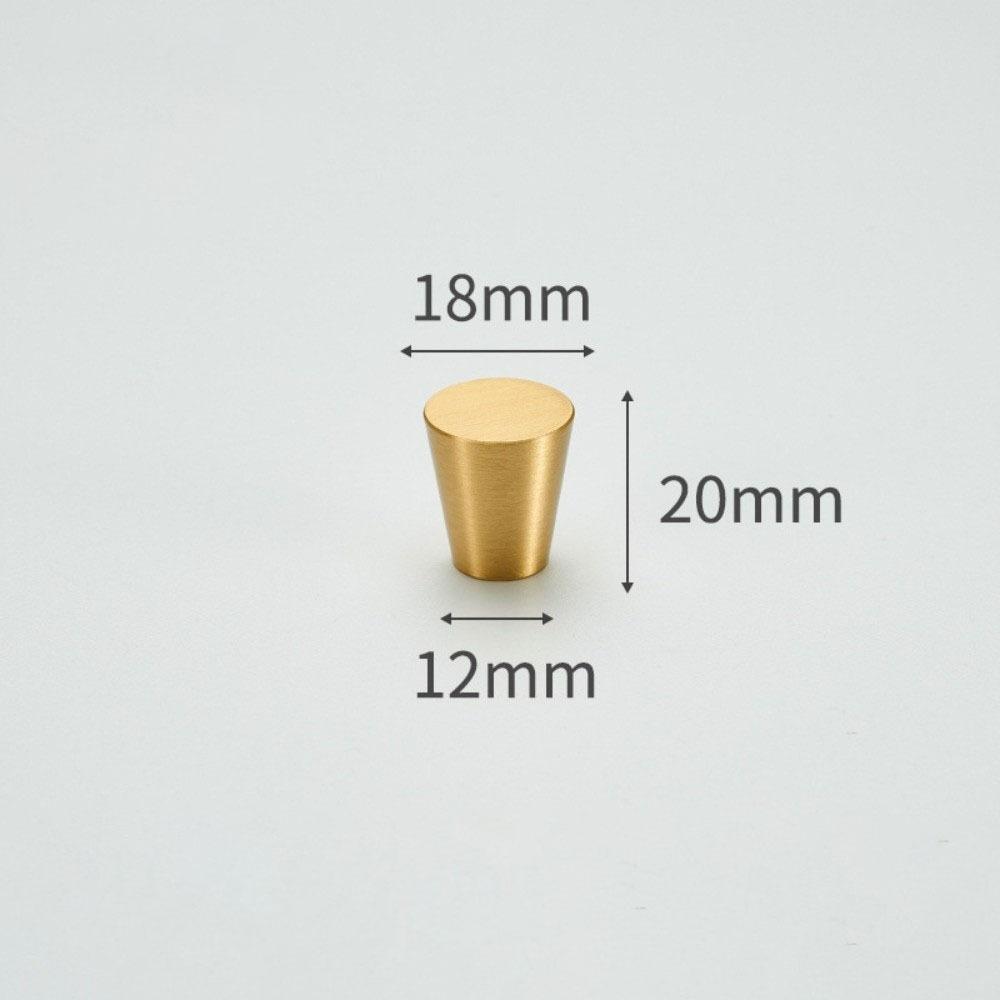 Simple Drawer and Cabinet Door Copper Handles Modern All-copper Handles Brass Handles  Kitchen