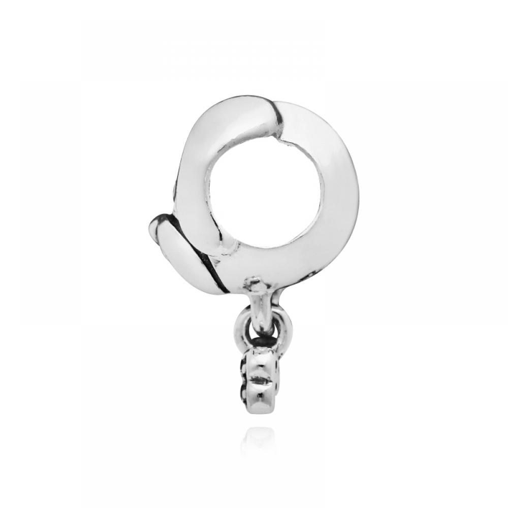Pandora 792254c01 Pet Dog Dog   Bone Silver Charm