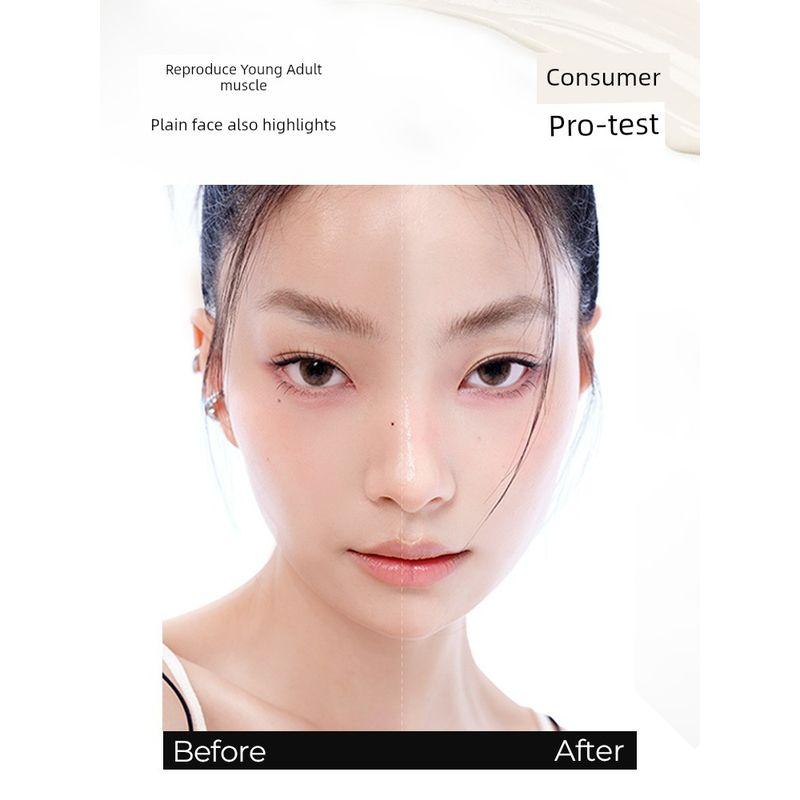 Big and Get Small Free] Little Aoting Moisturizing Brightening Natural Core Cream Brightening Decoration Dark Skin Color Moisturizing Makeup Primer