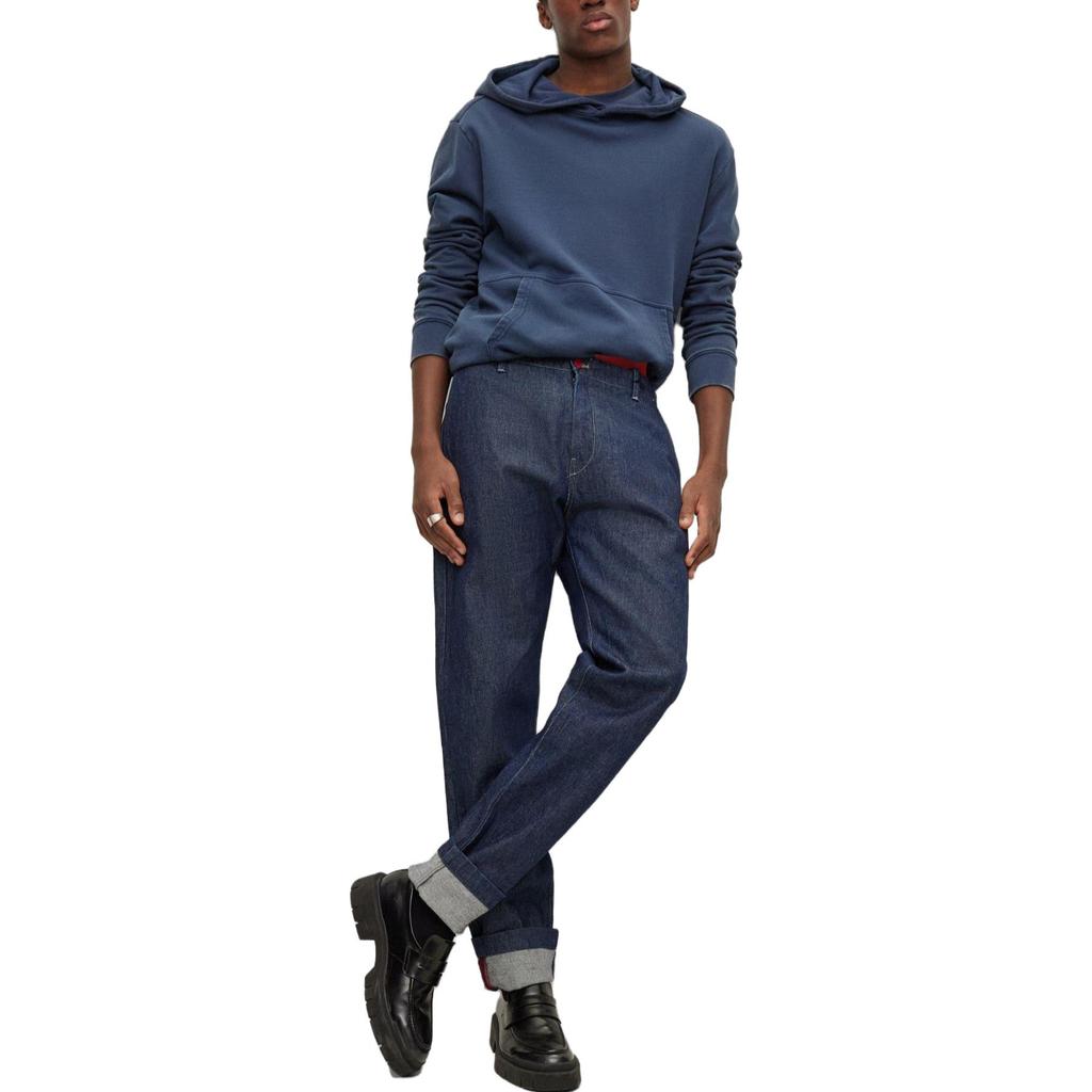 Hugo Boss Sweatshirts Men's Indigo Hooded Moderate Regular 50485662-784
