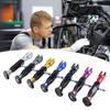 Customizable Length Adjustable Side Stand Foot Bracket for Motorcycles and Electric Bikes with Secure Connection Points