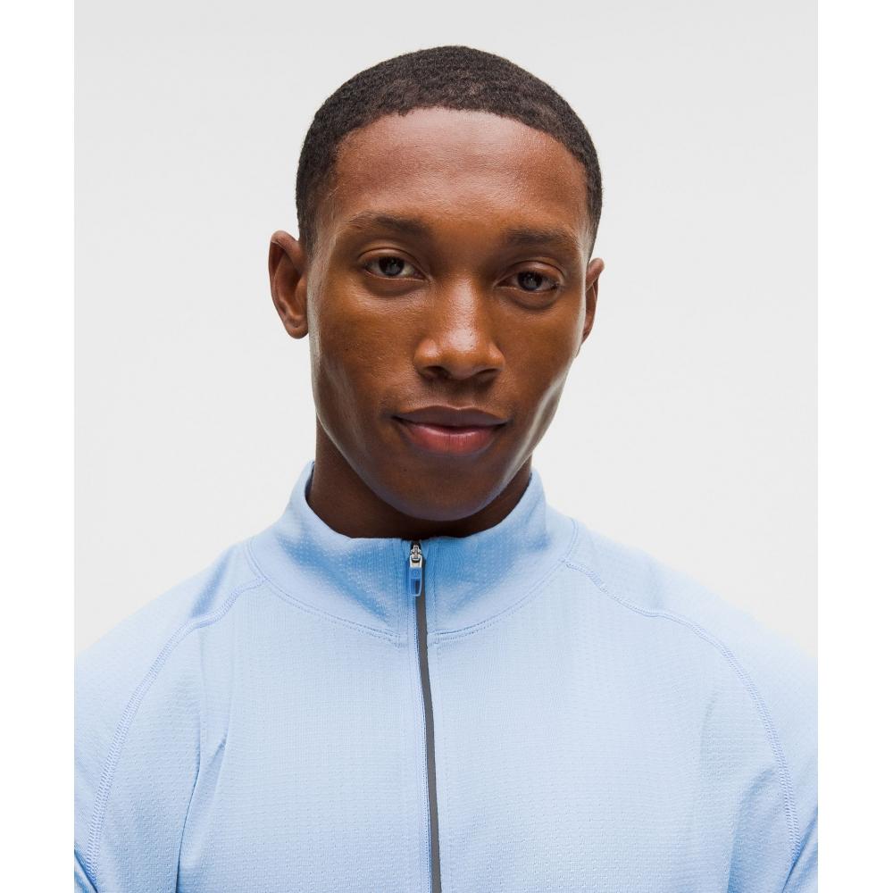 Lululemon Metal Vent Tech Half Zip Sinatra Blue Sinatra Blue