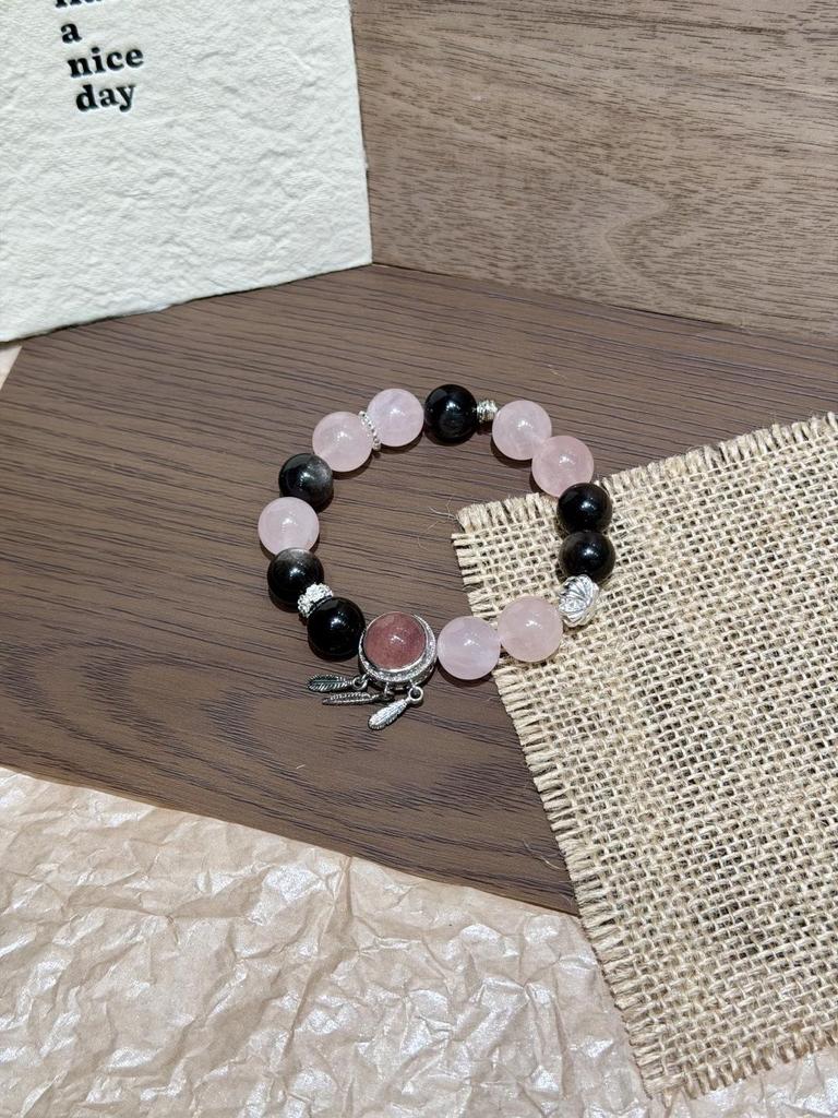 New Arrivals: Original Multi-Treasure Bracelet with Natural Yellow, Green Phantom, and White Crystals
