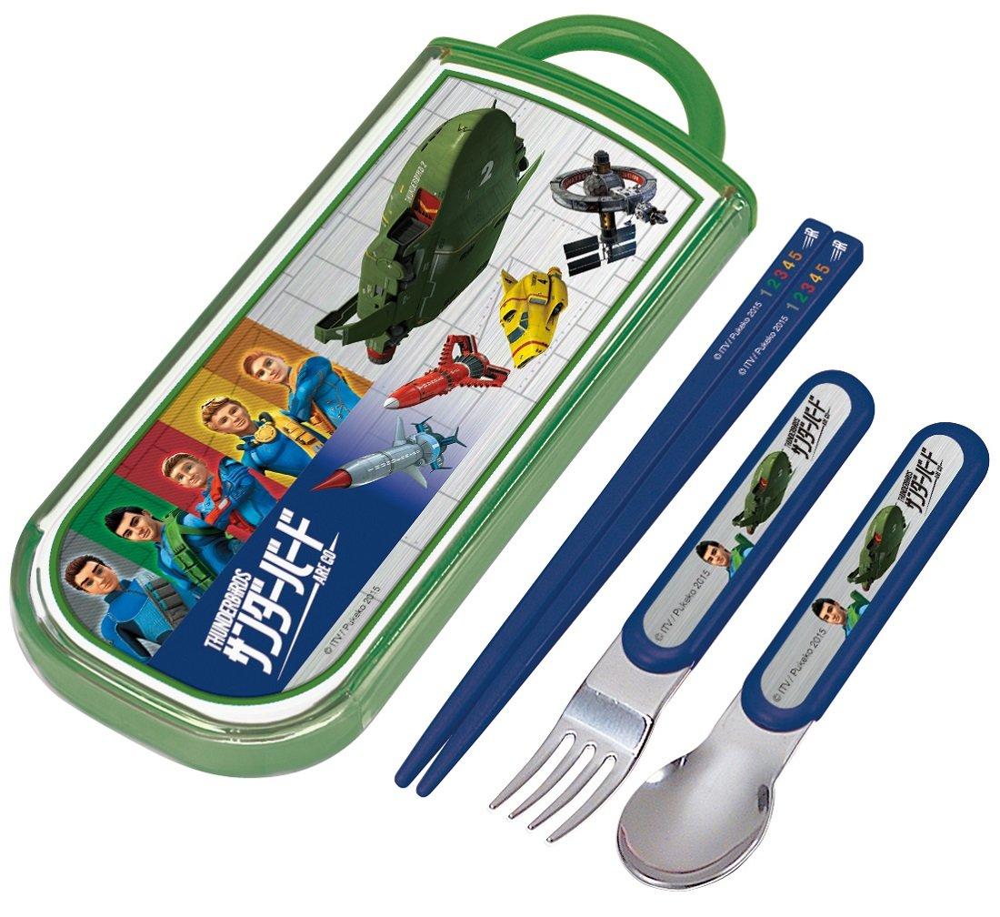 

Skater Trio Sliding and Fork Thunderbird AG TCS1AM Set, Chopsticks, Spoon, Set,