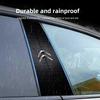 Car Emblem Center Pillar Sticker Auto Door Decorative Stickers For Citroen C1 DS3 C2 C3 Vts C4 Saxo C4L C5 C6 C8 Xsara C3-XR