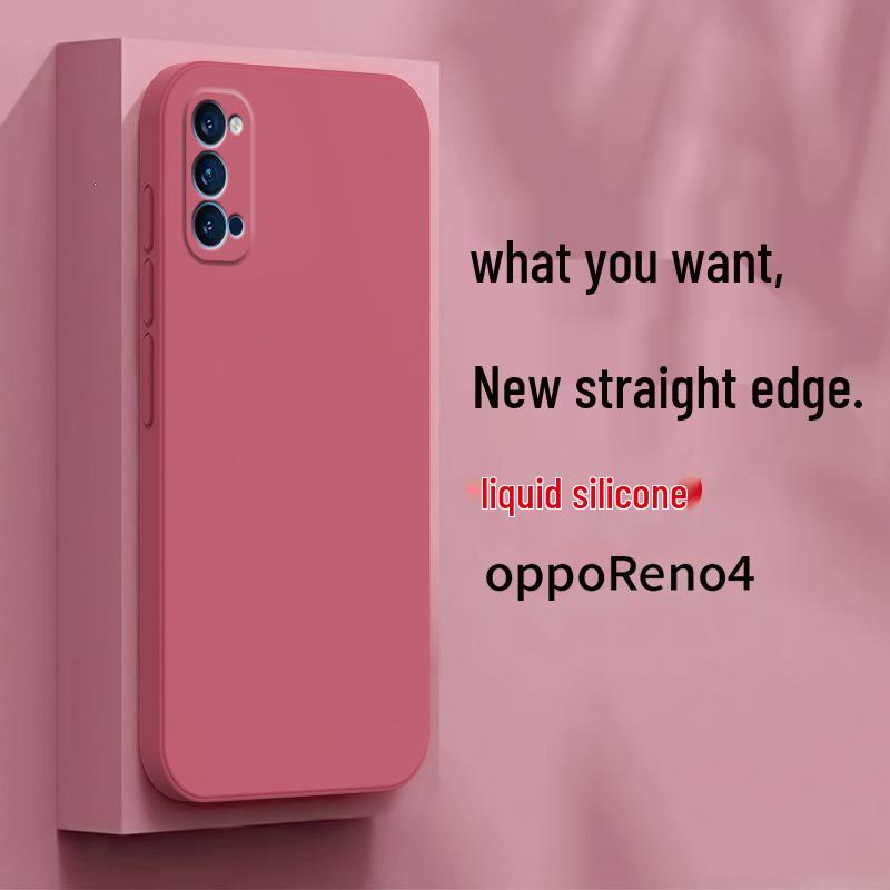 OPPOReno4 Silicone Phone Case: New 2021 Trendy Protection
