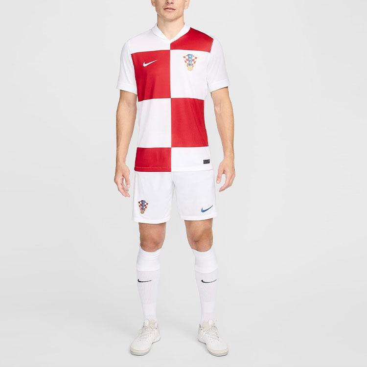 Nike Croatia 24/25 Stadium Home Replica Jersey 'White Red' Men's FV1737-100