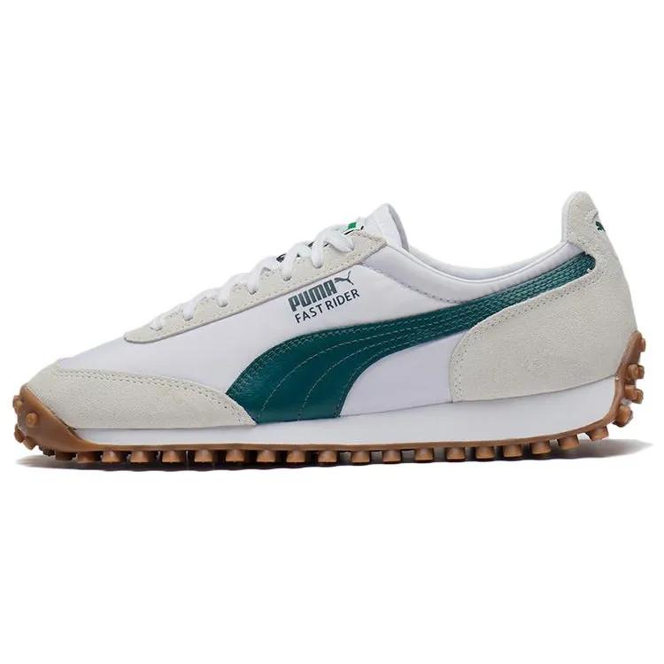 Puma Fast Rider OG White Gray Green (Unisex) Casual Shoes 387323 05